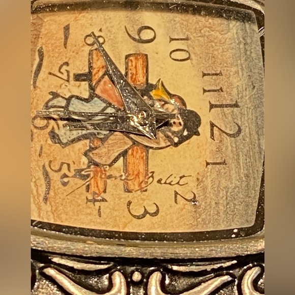 Vintage watch by Diane Balit Handpainted - Picture 7 of 11